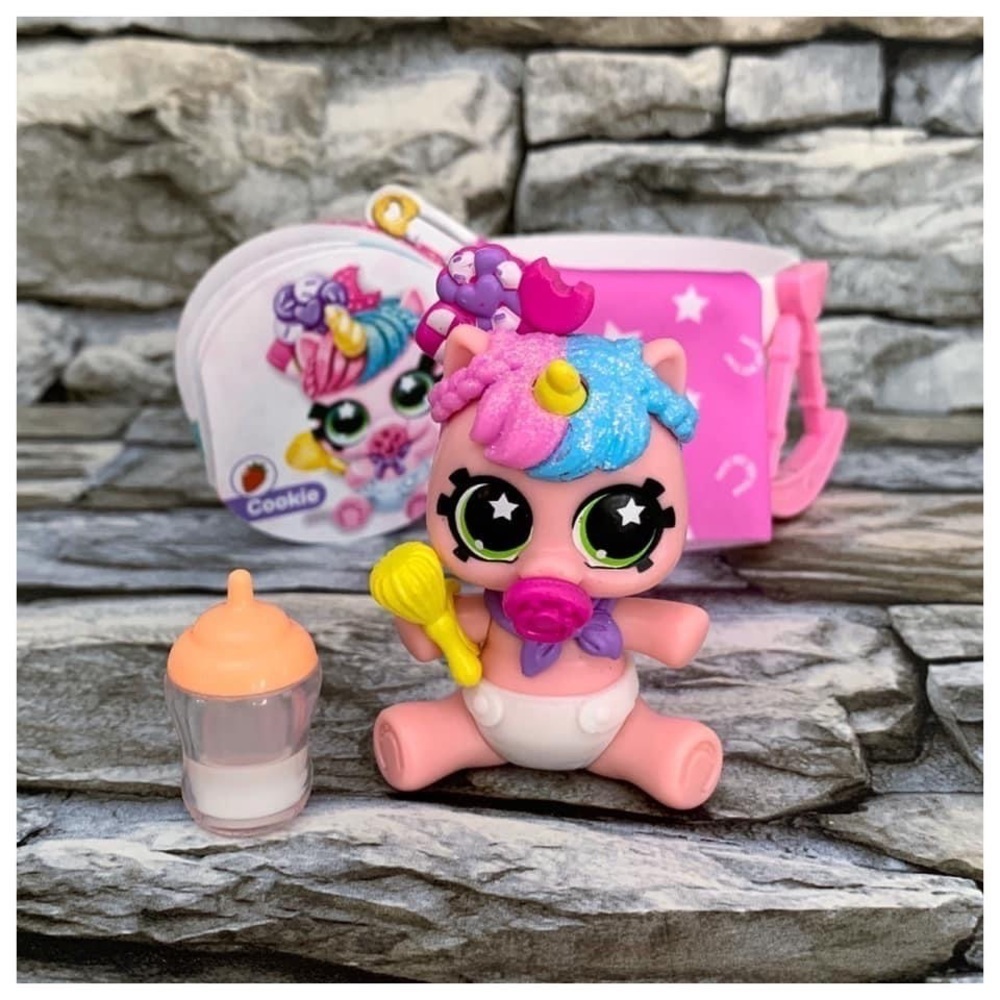 Cookie Zuru 5 Surprise Newborn Unicorn Squad Series 2 Scented Doll Accessories